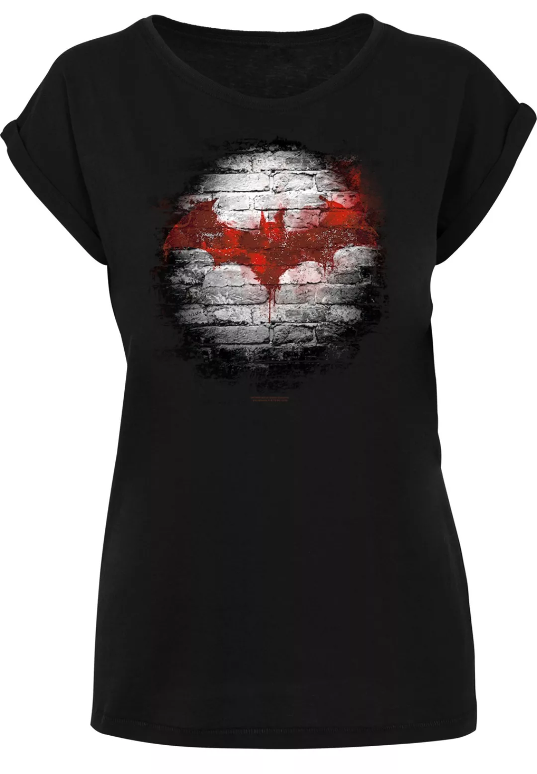 F4NT4STIC T-Shirt "Batman Logo Wall", Print günstig online kaufen