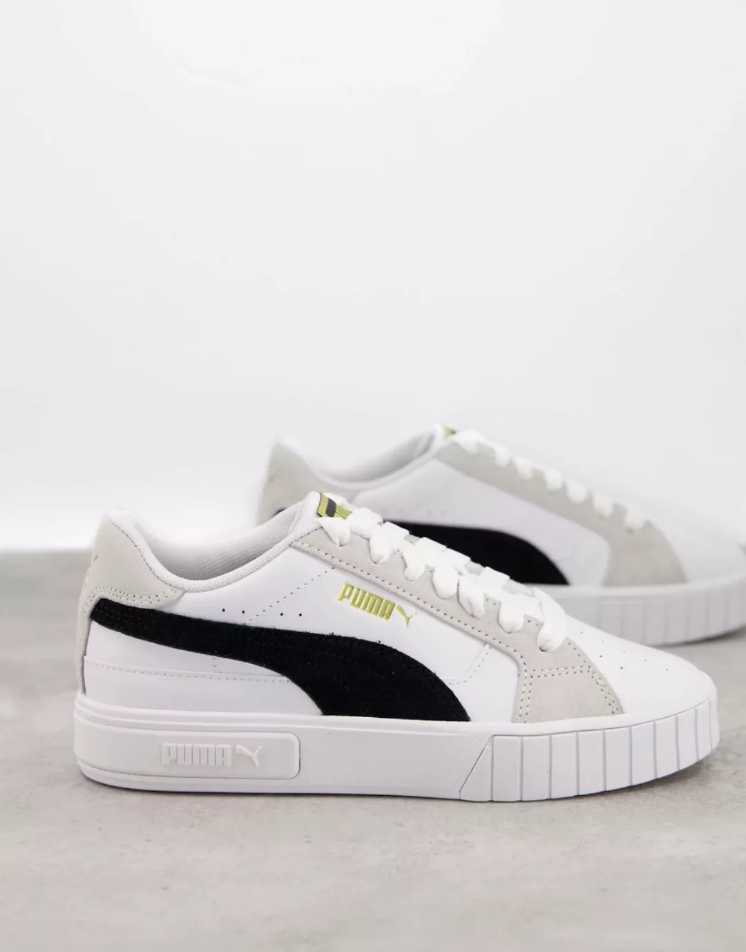 Puma – Cali Star – Sneaker in Weiß/Schwarz günstig online kaufen
