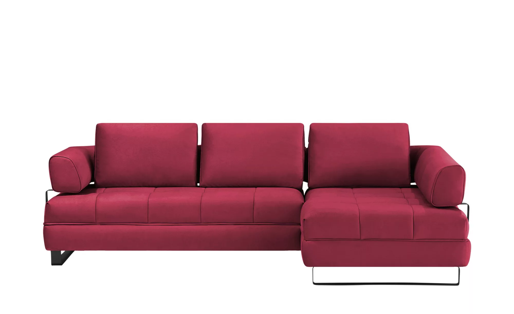 switch Ecksofa  Havana ¦ rot ¦ Maße (cm): B: 272 H: 89 T: 173 Polstermöbel günstig online kaufen