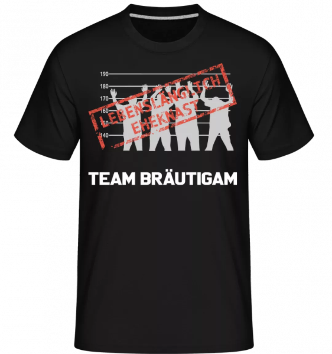 Häftling Team Bräutigam · Shirtinator Männer T-Shirt günstig online kaufen