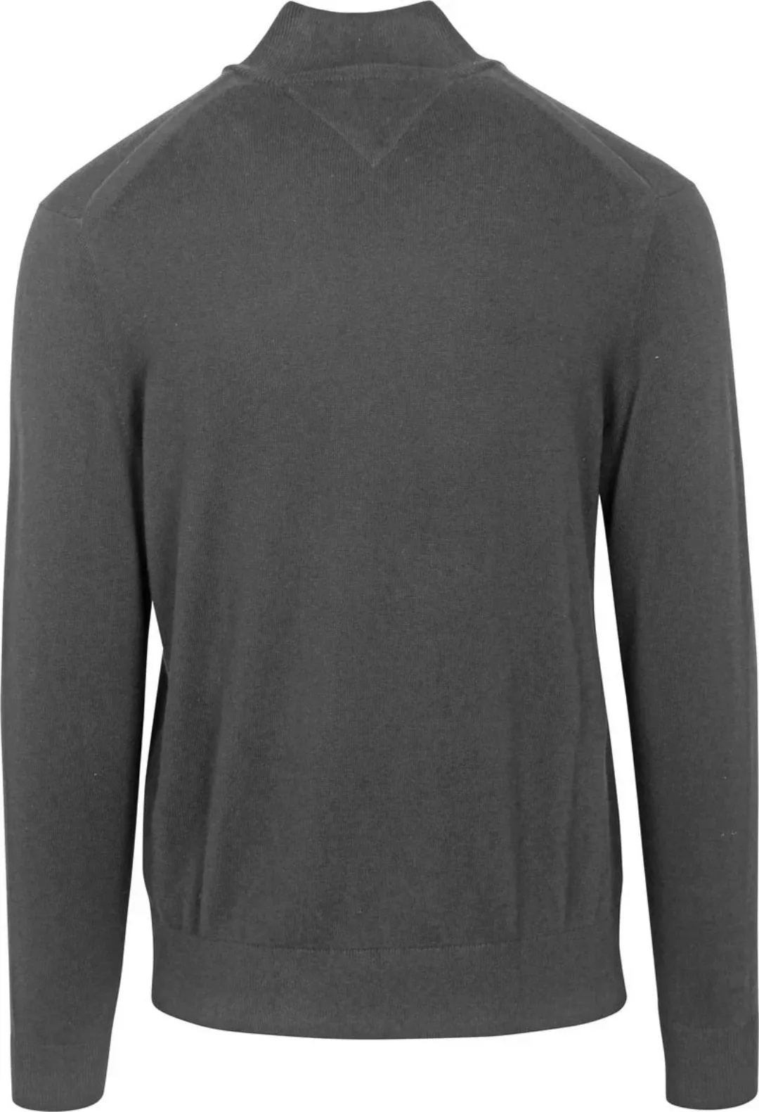 Tommy Hilfiger Half Zip Pullover Anthrazit - Größe XXL günstig online kaufen