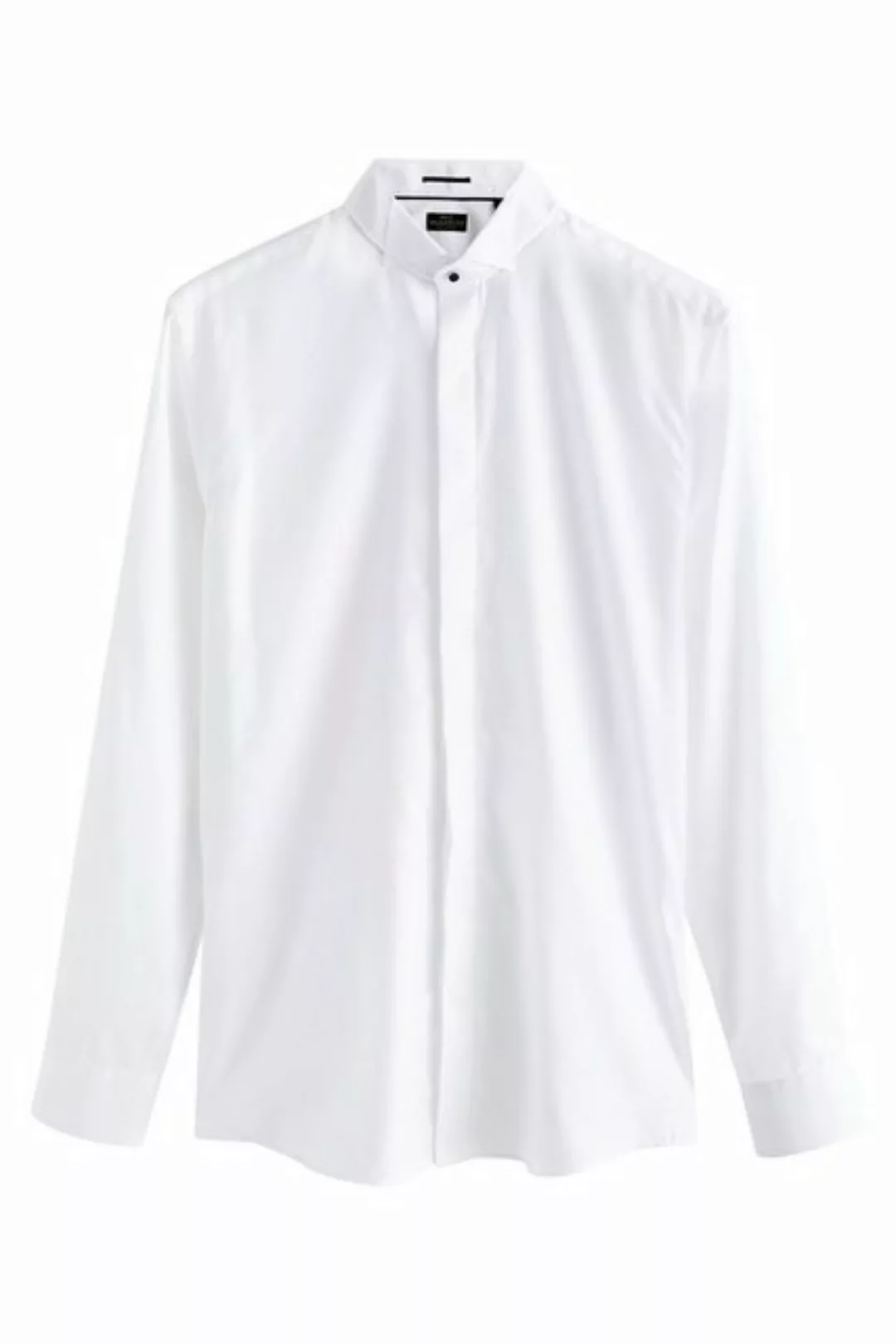 Next Langarmhemd Signature Anzughemd mit Smokingkragen (1-tlg) günstig online kaufen
