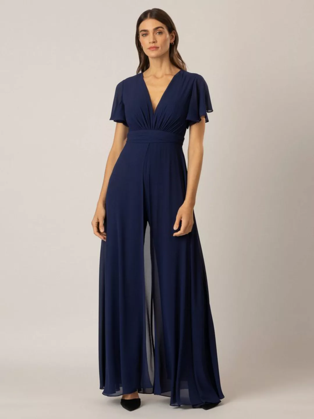 Apart Jumpsuit aus Chiffon mit Abendkleid Optik günstig online kaufen