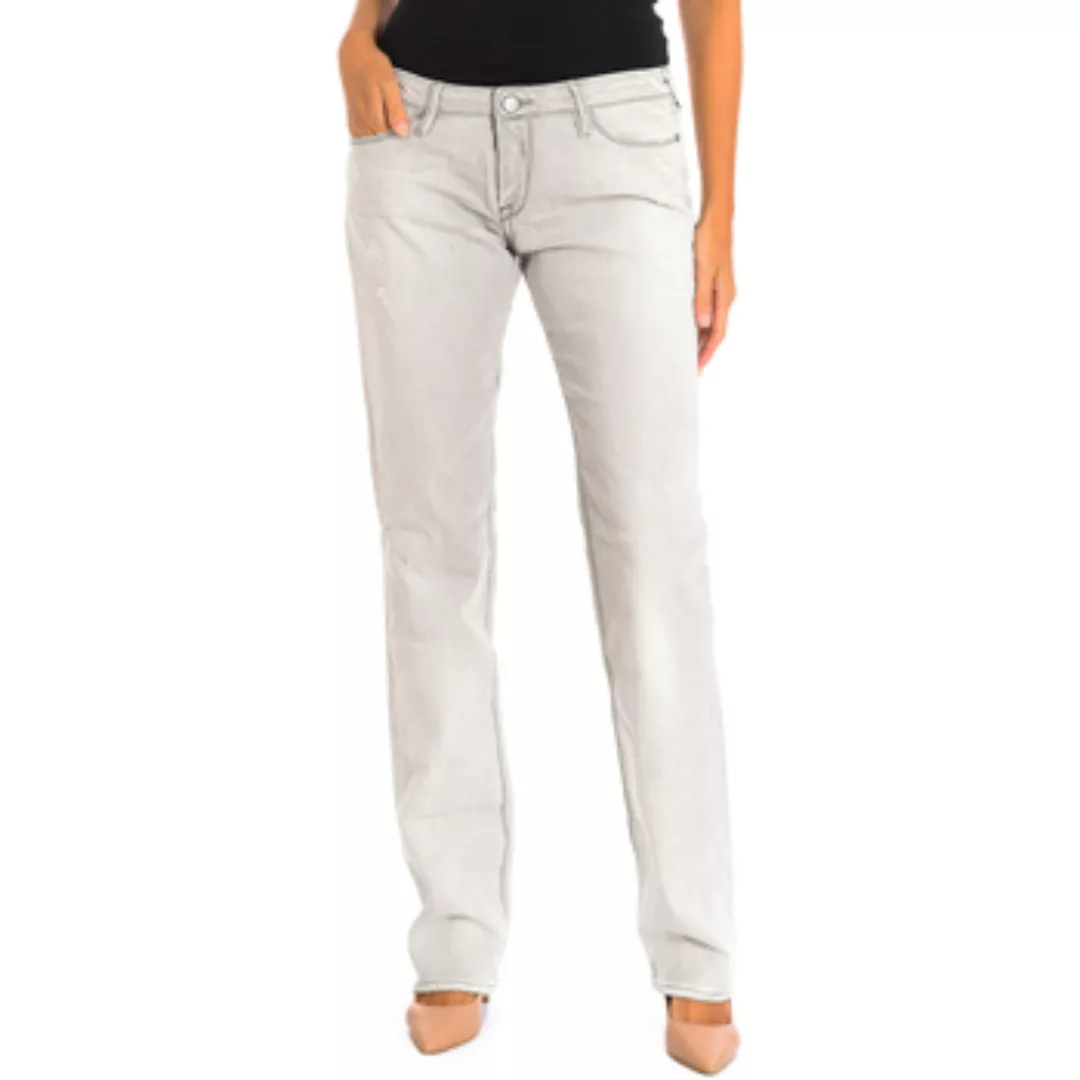 Le Temps des Cerises  Straight Leg Jeans JFASTRIDW701-GRIS günstig online kaufen