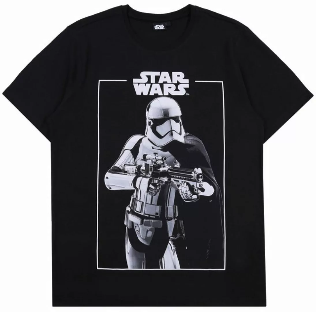 Sarcia.eu Kurzarmbluse Schwarzes Herren-T-Shirt mit Stormtrooper - Star War günstig online kaufen