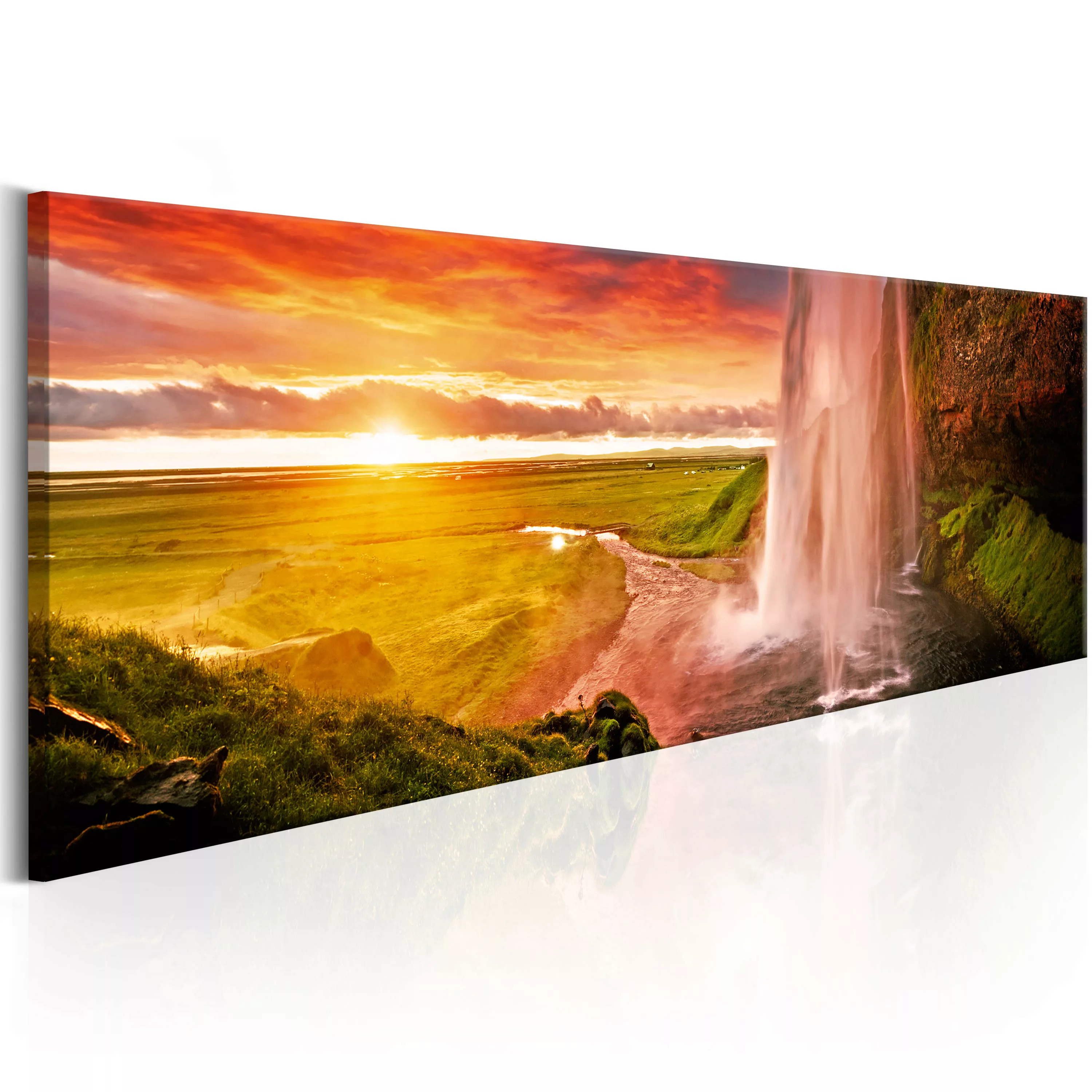 Wandbild - Seljalandsfoss Waterfall günstig online kaufen