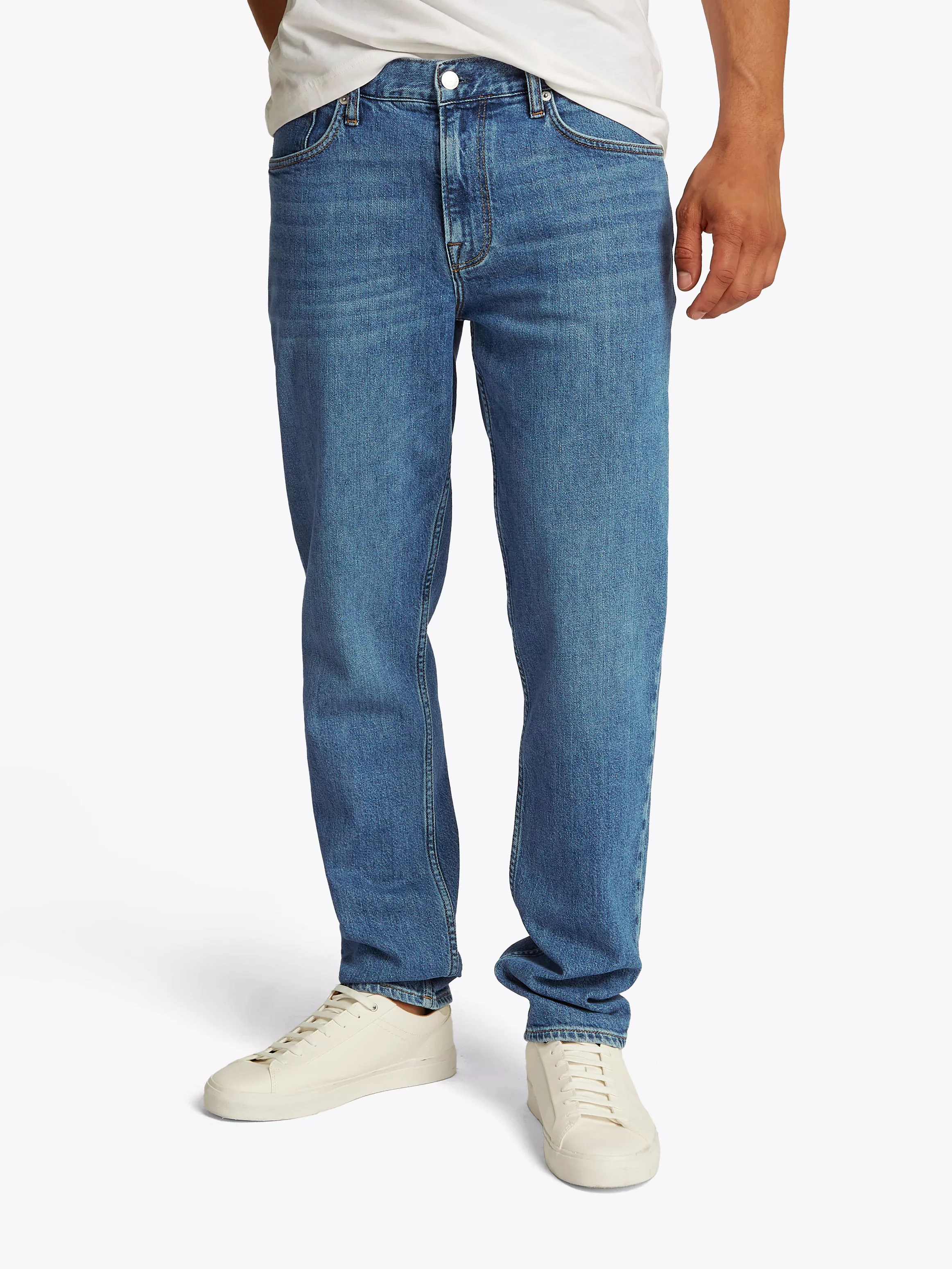 Tommy Hilfiger Tapered-fit-Jeans "TAPERED HARLEM STR TREVOR GREY", in graue günstig online kaufen