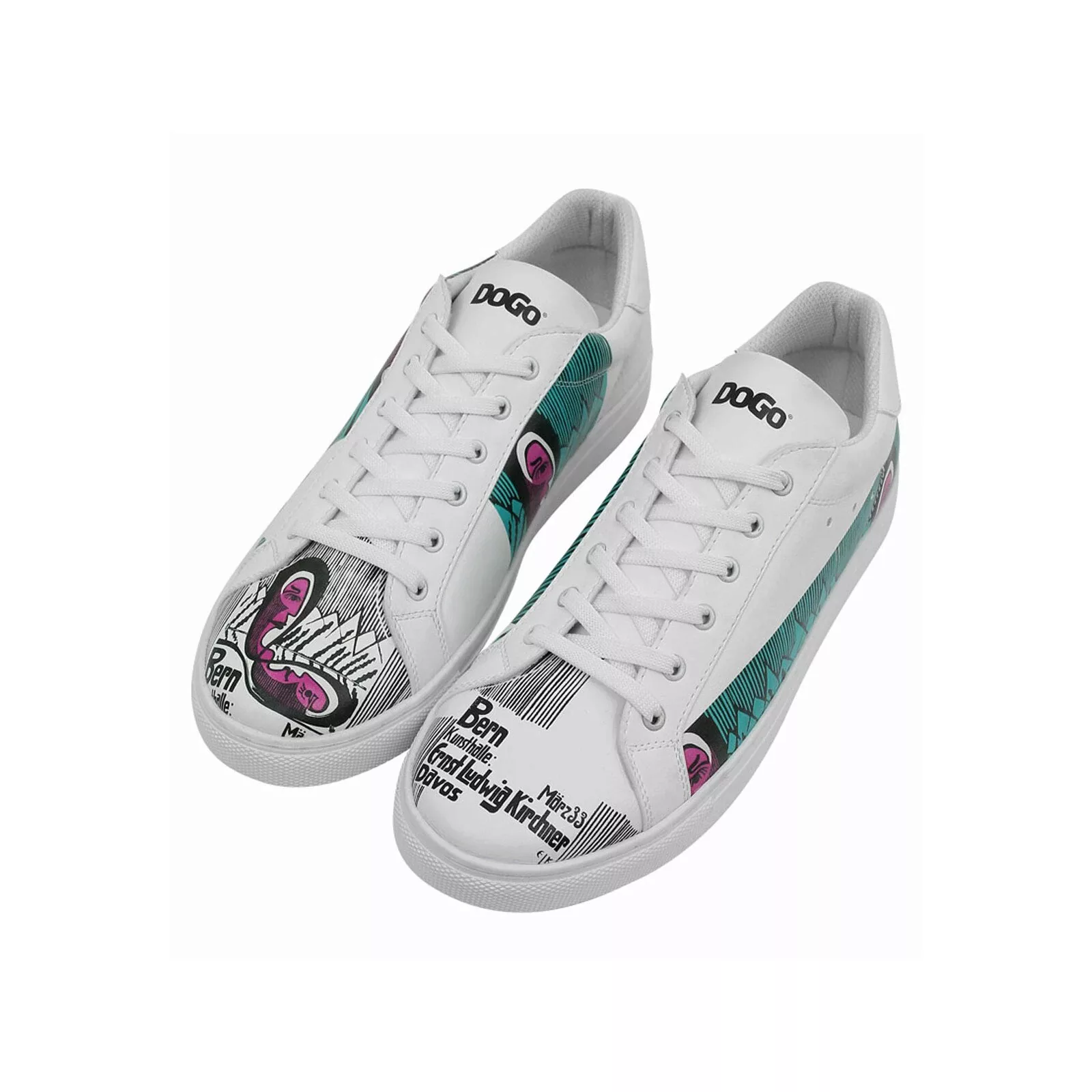 DOGO Sneaker "Damen Ace Sneakers Kunsthalle Vegan Damen Sneaker / Female", günstig online kaufen