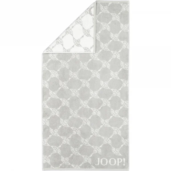 JOOP! Cornflower 1611 - Farbe: Silber - 76 - Handtuch 50x100 cm günstig online kaufen