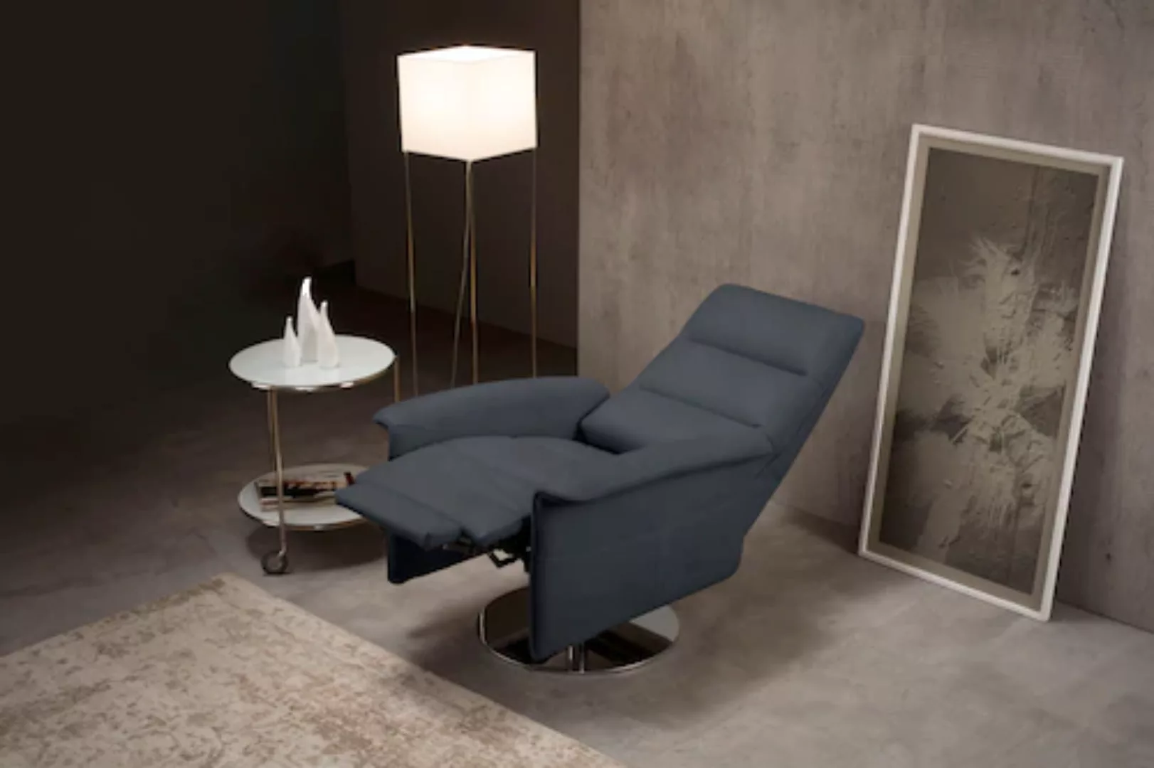 Egoitaliano Sessel »Kelly Designsessel«, drehbar, manuelle Relaxfunktion mi günstig online kaufen