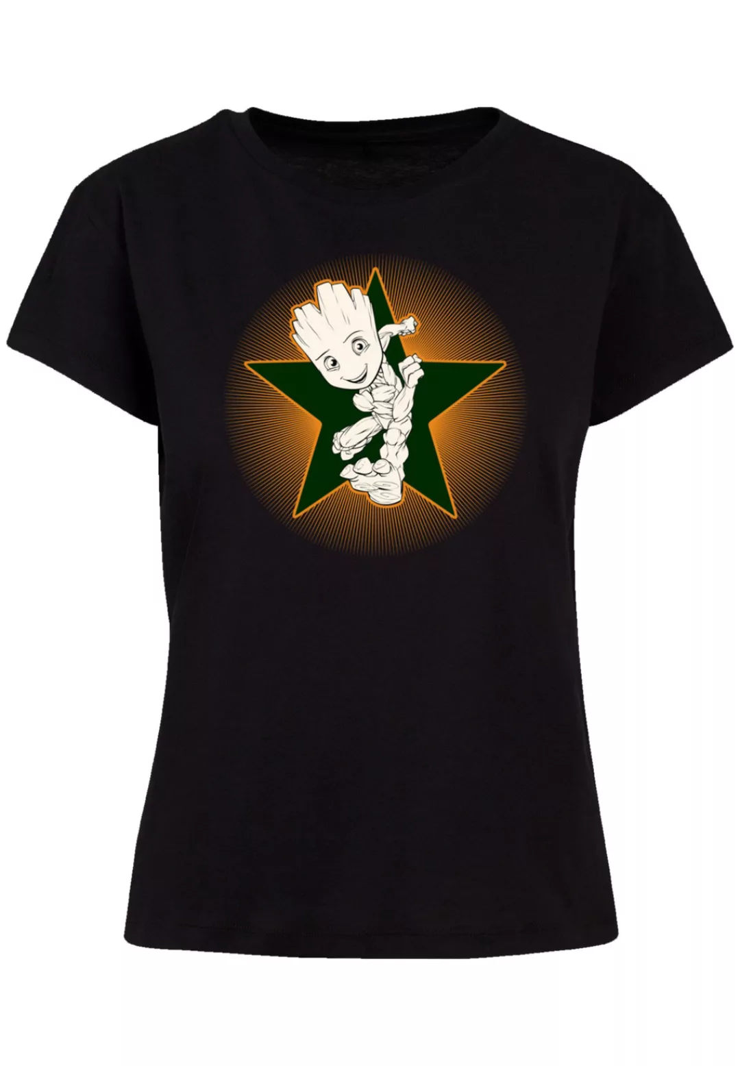 F4NT4STIC T-Shirt "Marvel Guardians Of The Galaxy Groot Star" günstig online kaufen