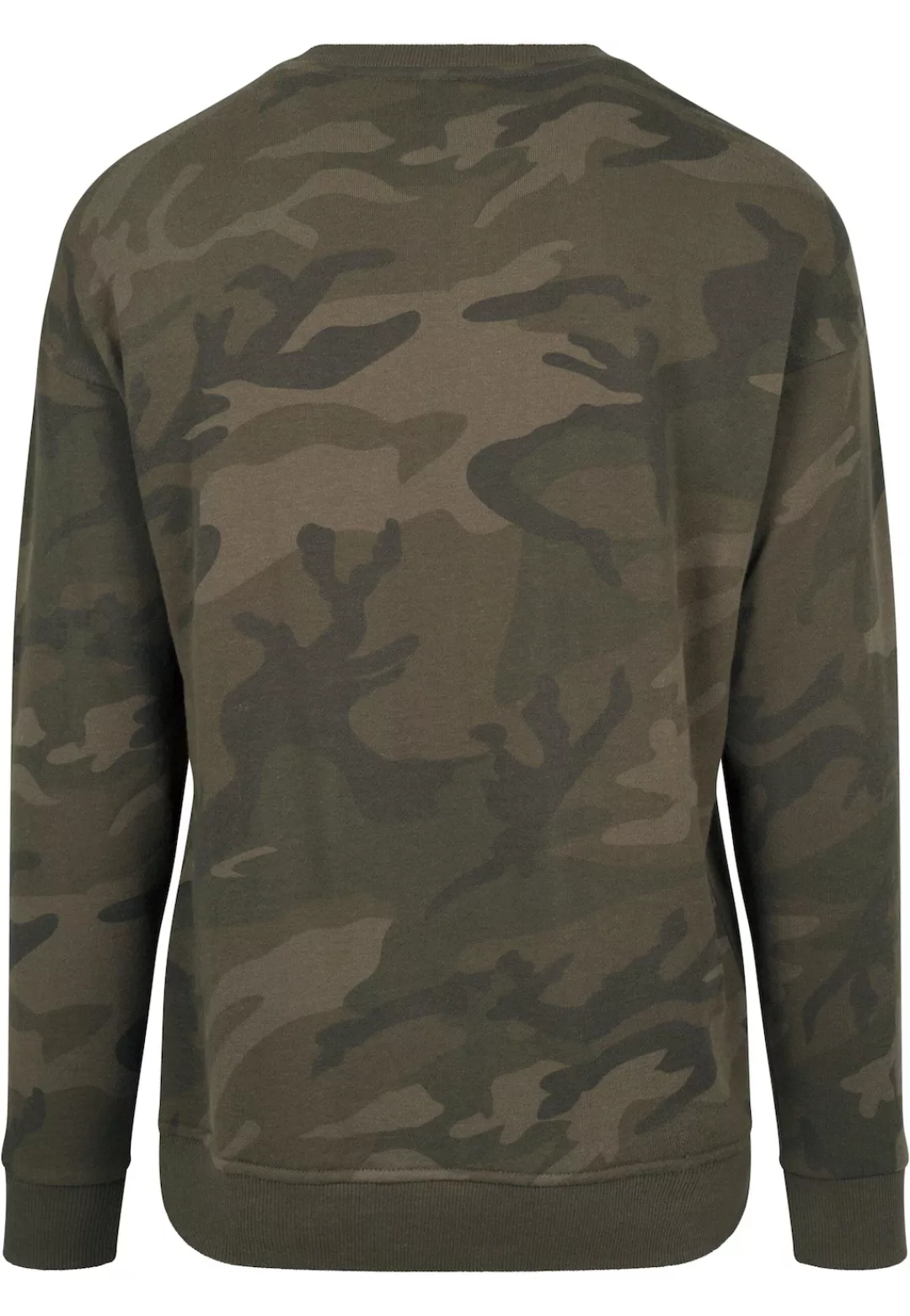 URBAN CLASSICS Rundhalspullover "Urban Classics Herren Camo Crewneck" günstig online kaufen