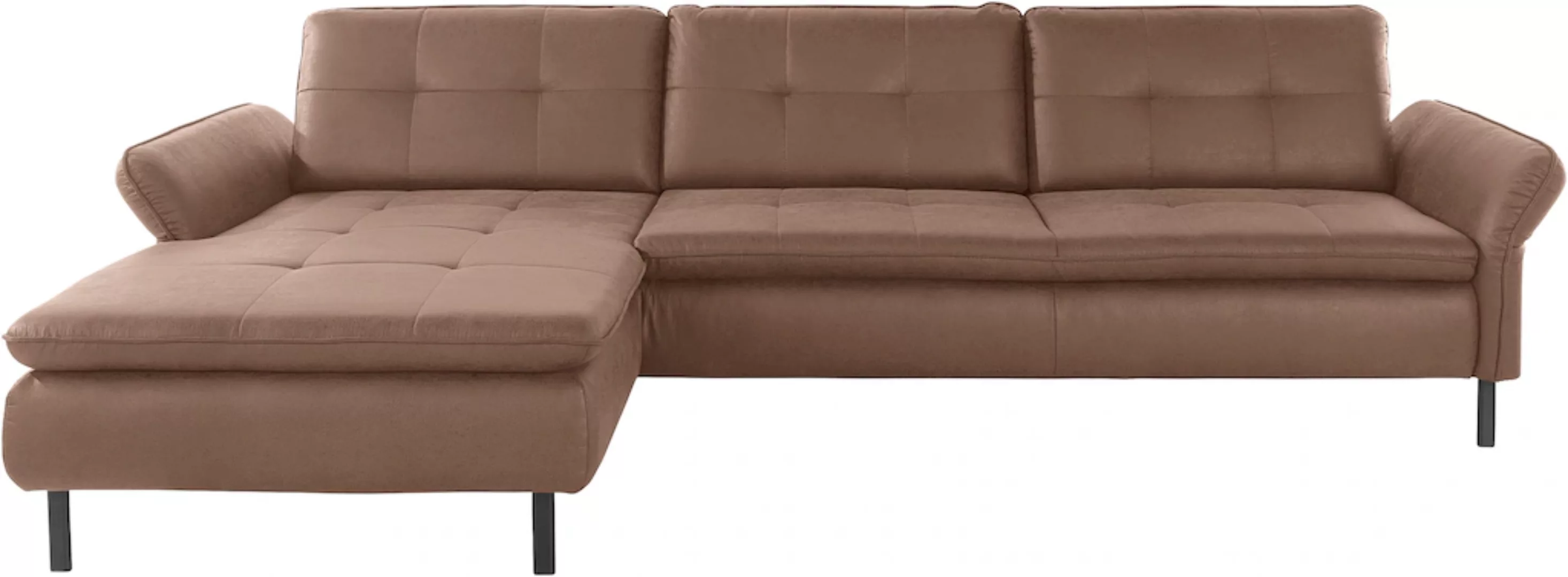 INOSIGN Ecksofa Birkholm L-Form, Armlehnverstellung, auch in Easy Clean Bez günstig online kaufen