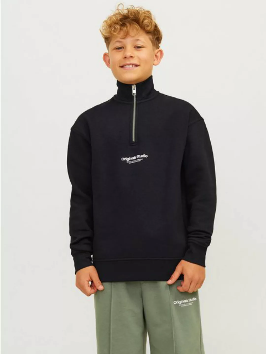 Jack & Jones Junior Sweatshirt JORVESTERBRO SWEAT QUARTER ZIP NOOS JNR günstig online kaufen