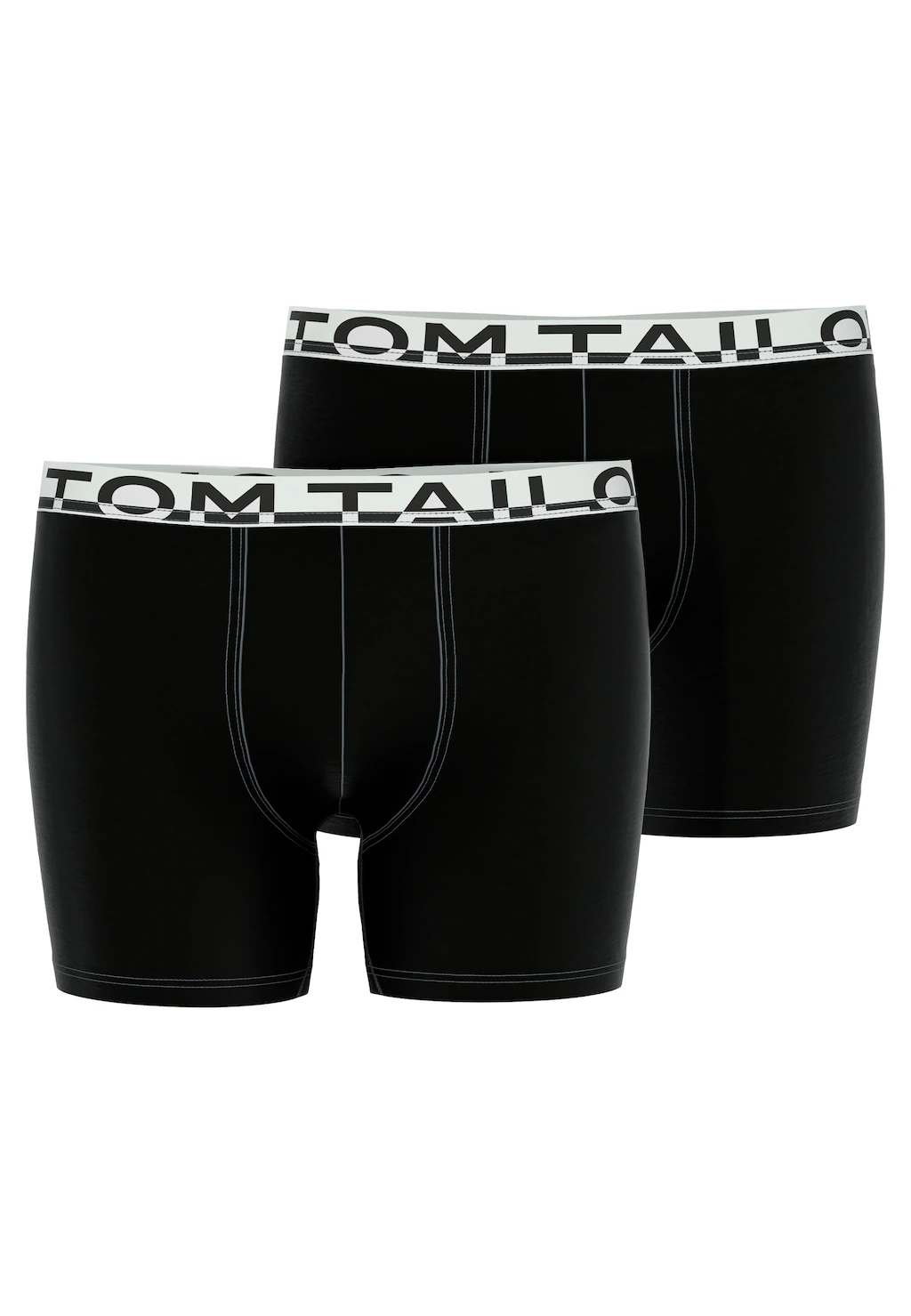 TOM TAILOR Boxershorts, (2er-Pack), mit Logobund günstig online kaufen