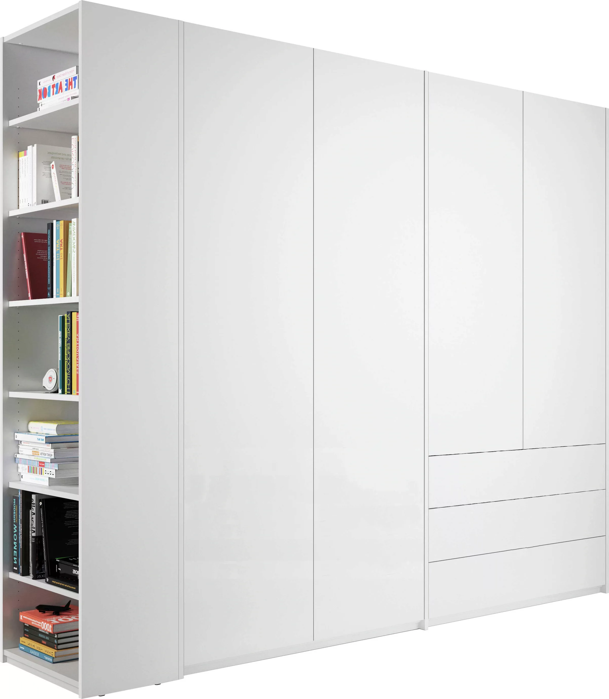 Müller SMALL LIVING Drehtürenschrank »Modular Plus Variante 8«, 3 Schublade günstig online kaufen