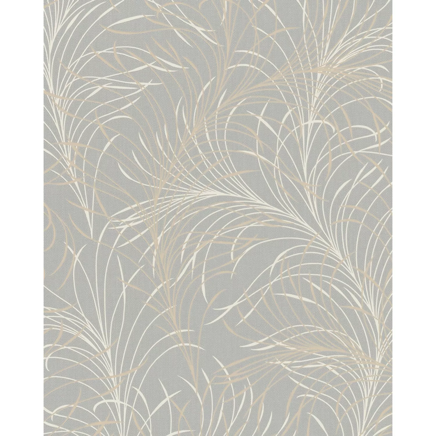 Marburg Vliestapete Floral Streifen Greige 10,05 m x 0,53 m FSC® günstig online kaufen