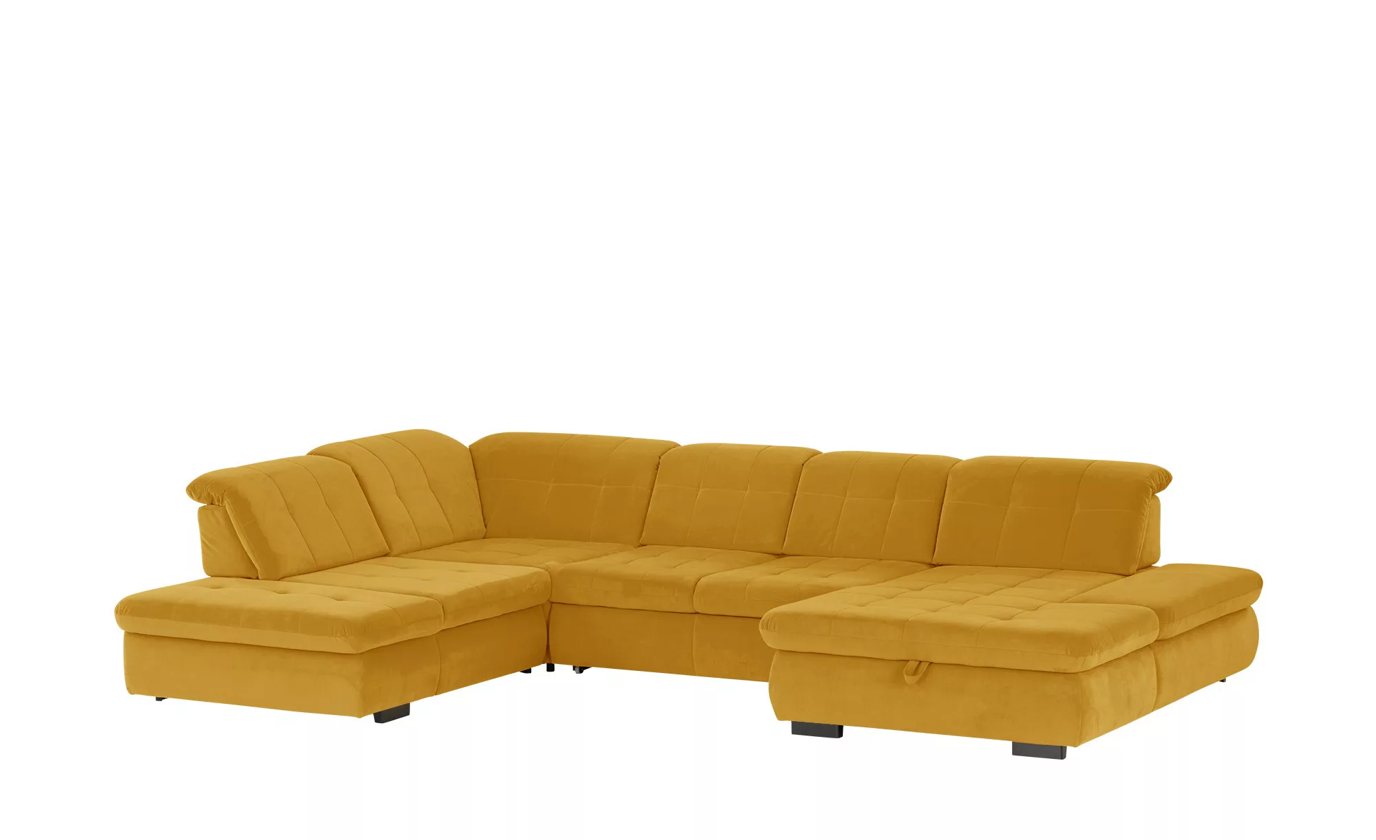 Lounge Collection Wohnlandschaft  Spencer ¦ gelb ¦ Maße (cm): B: 382 H: 102 günstig online kaufen