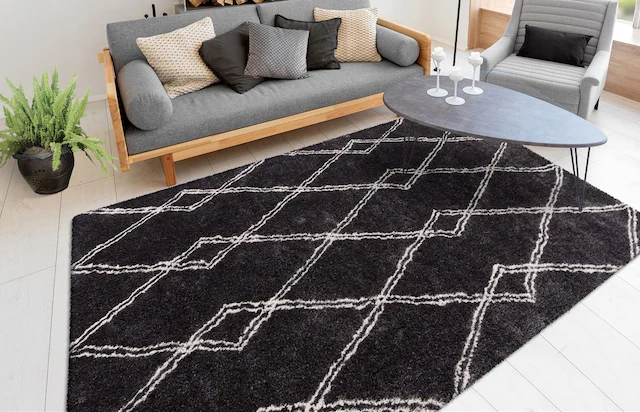 me gusta Teppich »Orlando 125«, rechteckig, 27 mm Höhe, Weicher Hochflortep günstig online kaufen