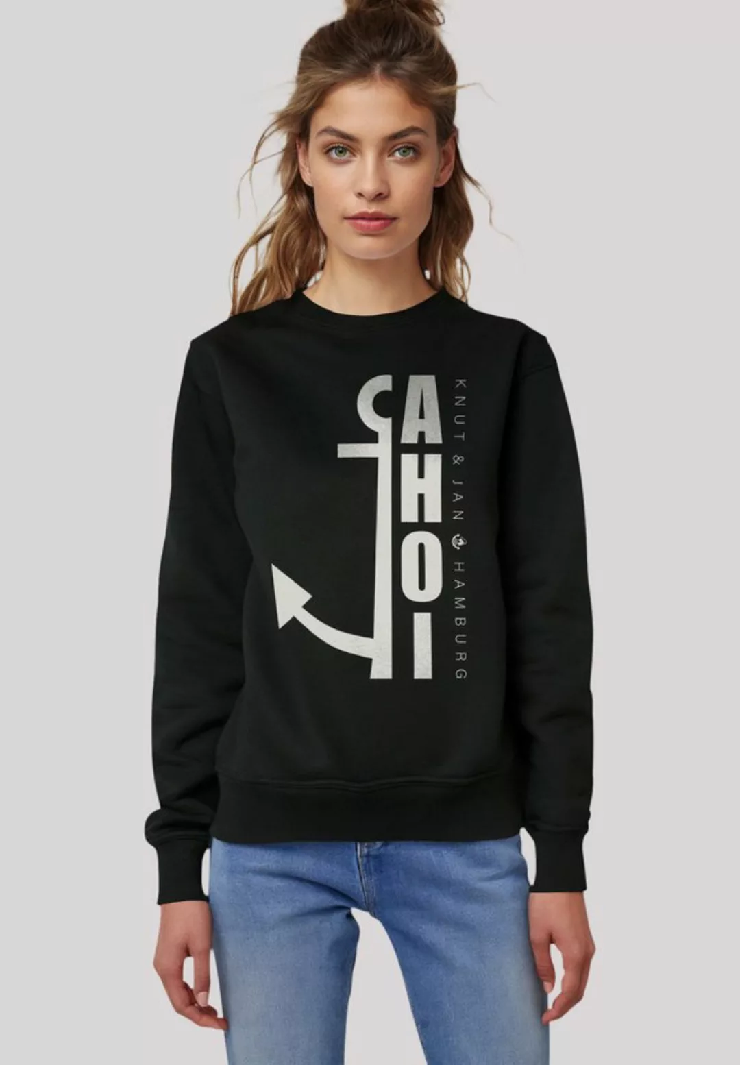 F4NT4STIC Sweatshirt "Ahoi Anker Crop Knut & Jan Hamburg", Premium Qualität günstig online kaufen