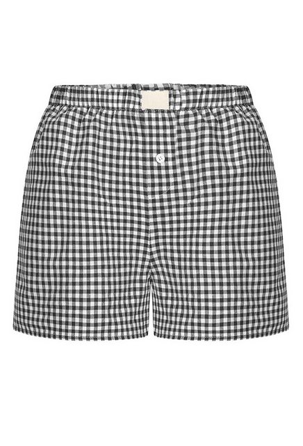 CHENIN Relaxshorts Lässige und bequeme karierte shorts mit hohem bund und w günstig online kaufen