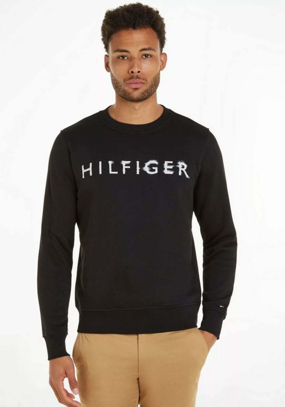 Tommy Hilfiger Sweatshirt HILFIGER INK CREWNECK günstig online kaufen