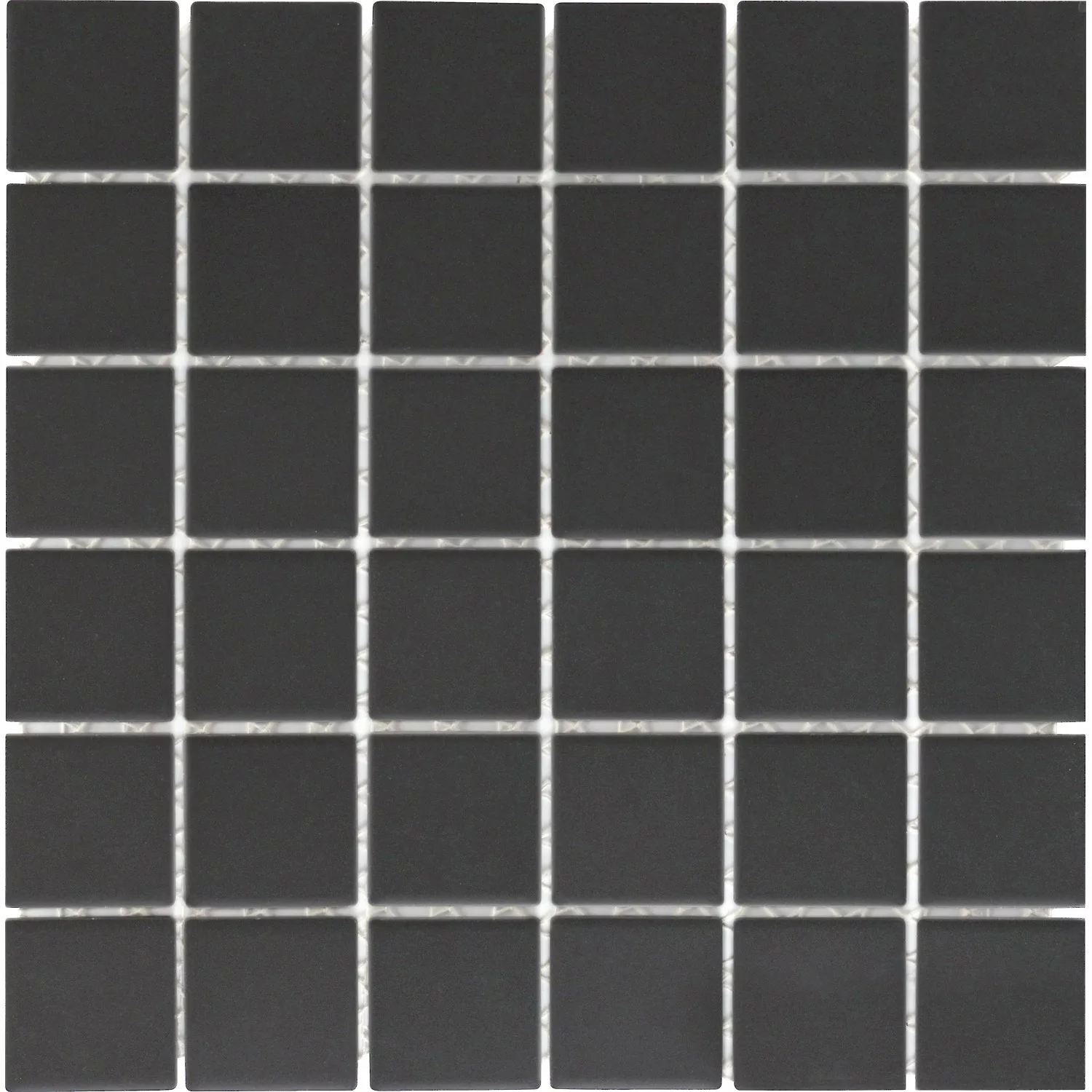 Mosaikmatte Keramik Antislip Schwarz 30,6 cm x 30,6 cm günstig online kaufen