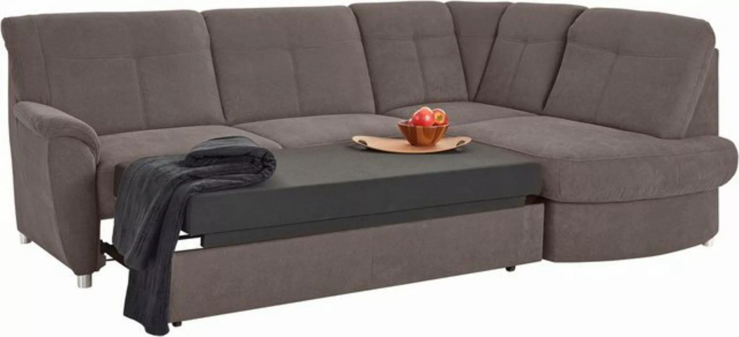 sit&more Ecksofa Sonoma L-Form, wahlweise mit Bettfunktion und Bettkasten günstig online kaufen