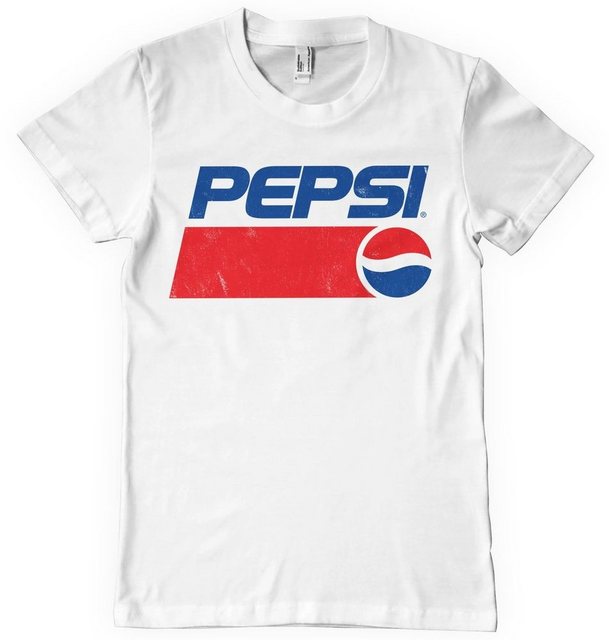 Pepsi Co T-Shirt Classic Washed Logo T-Shirt günstig online kaufen