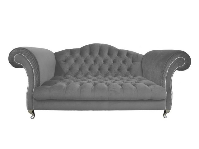 Xlmoebel Sofa Designer Sofa Chesterfield mit Polsterung und Garnitur SLIII günstig online kaufen