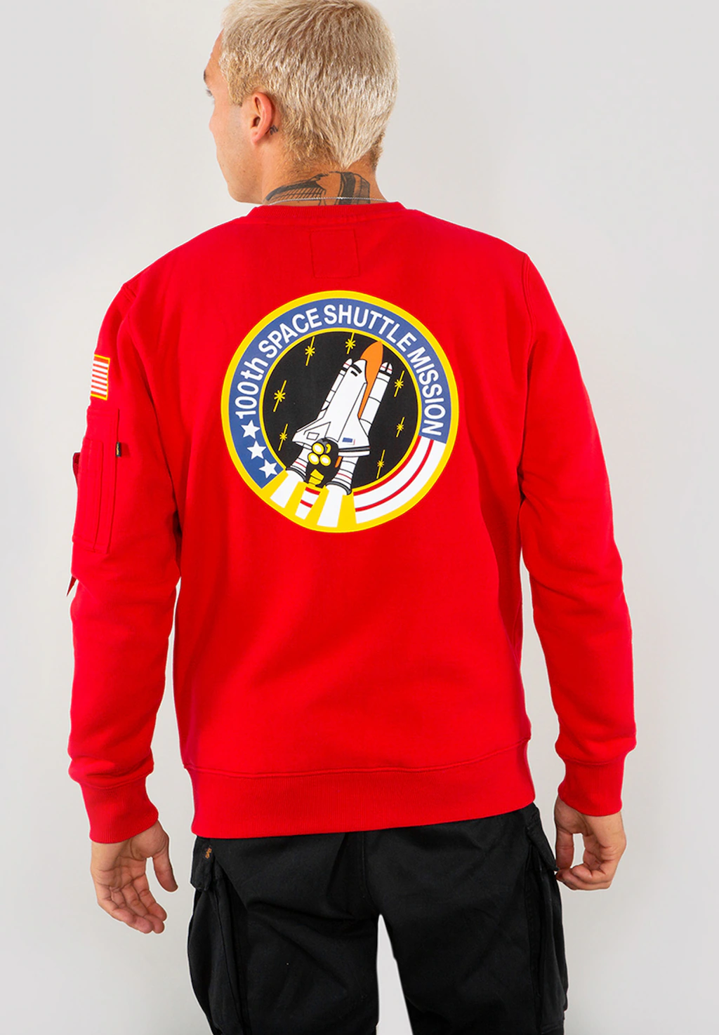 Alpha Industries Sweater "Alpha Industries Men - Sweatshirts Space Shuttle günstig online kaufen