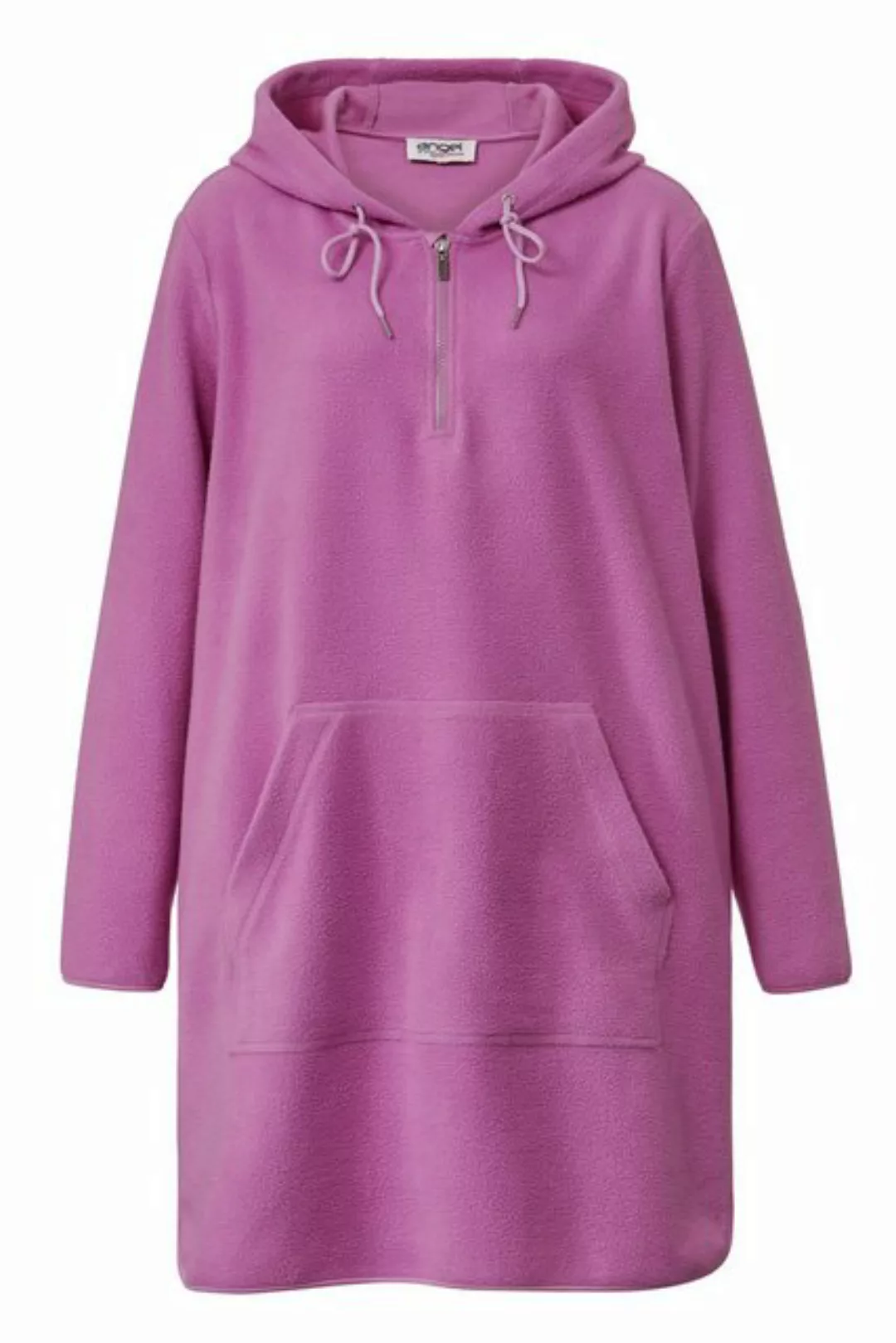 Angel of Style Sweatshirt Long-Hoodie oversized Teddyfleece Kängurutasche günstig online kaufen