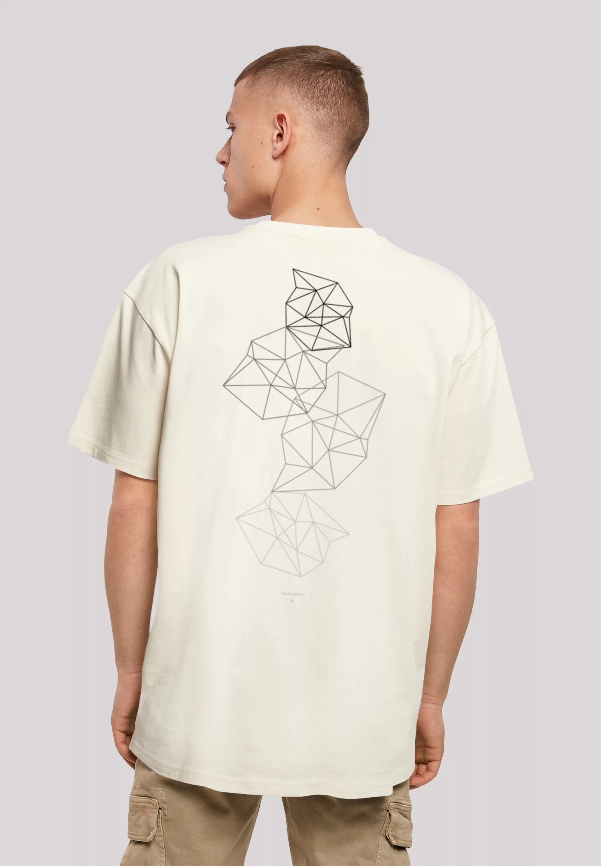 F4NT4STIC T-Shirt "Geometric Abstract" günstig online kaufen