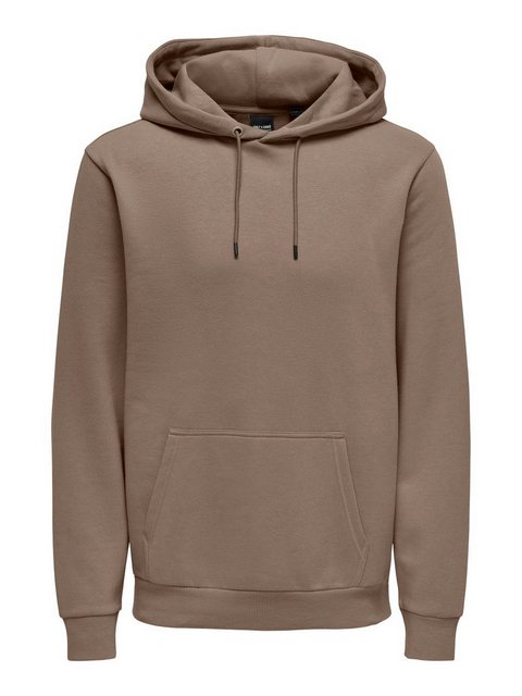 ONLY & SONS Hoodie Weicher Kapuzen Pullover Basic Hoodie ONSCERES 5425 in B günstig online kaufen