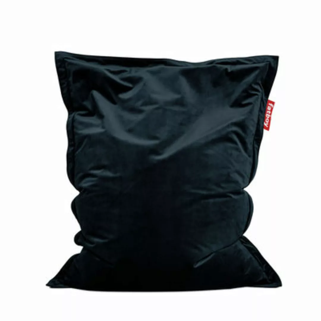 Fatboy - Original Slim Sitzsack Samt - night recycelt/Samt/LxB 155x120cm günstig online kaufen