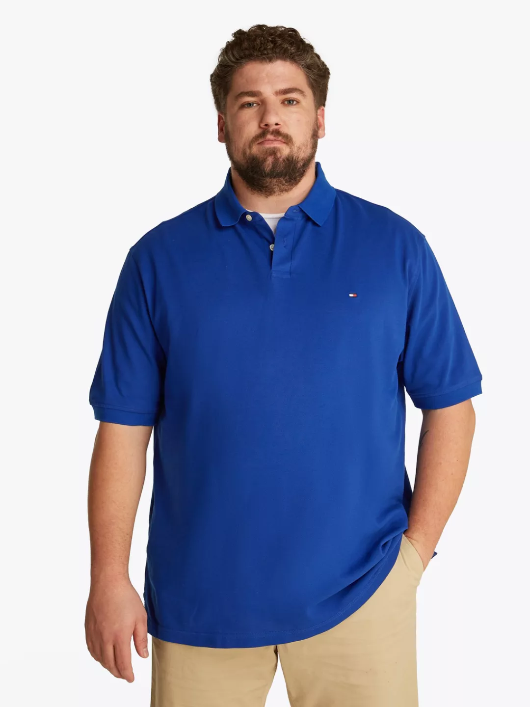 Tommy Hilfiger Big & Tall Poloshirt "BT-1985 REGULAR POLO-B", Große Größen günstig online kaufen