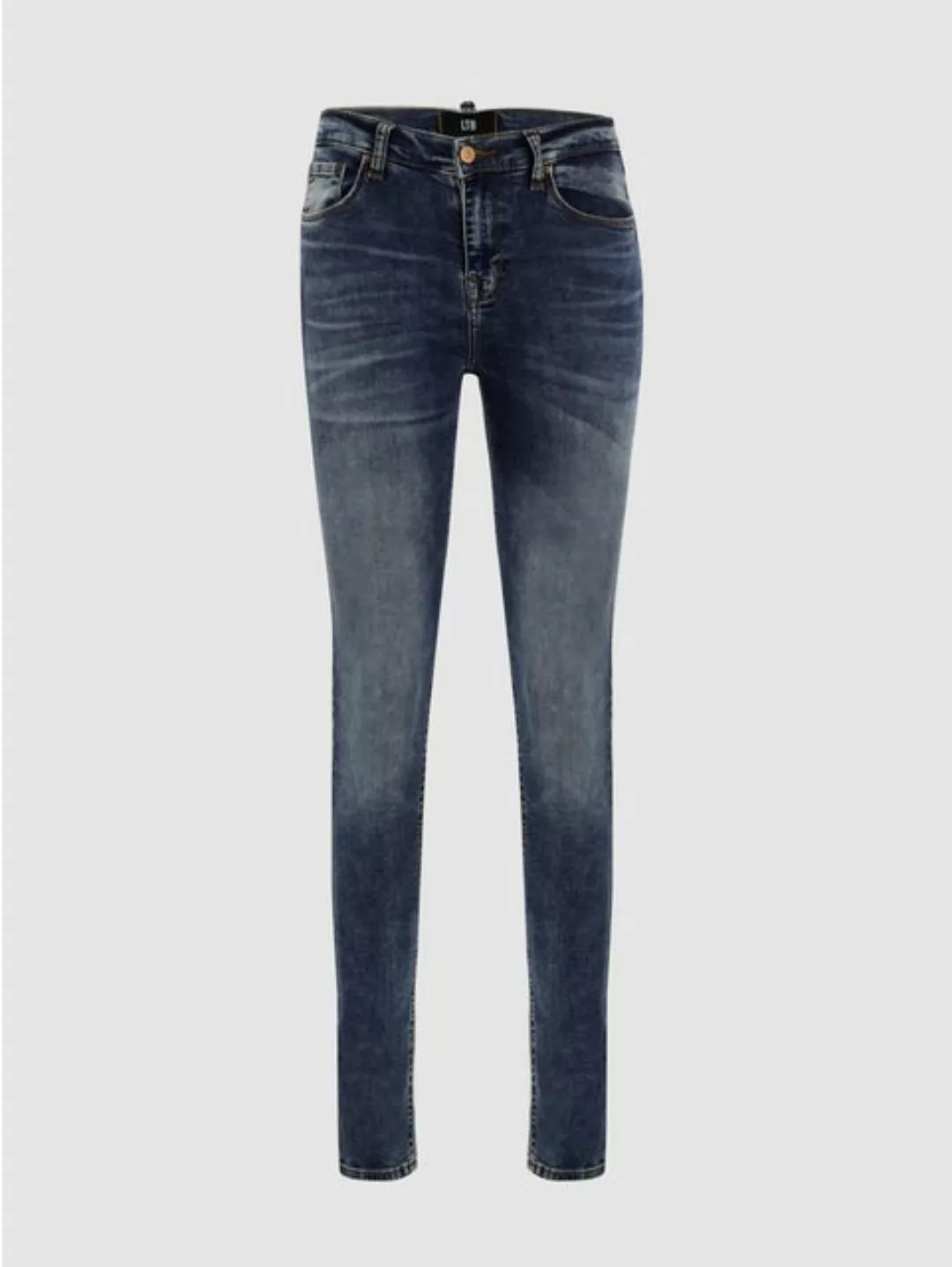 LTB Damen Jeans AMY X - Skinny Fit - Blau - Sior Undamaged Wash günstig online kaufen