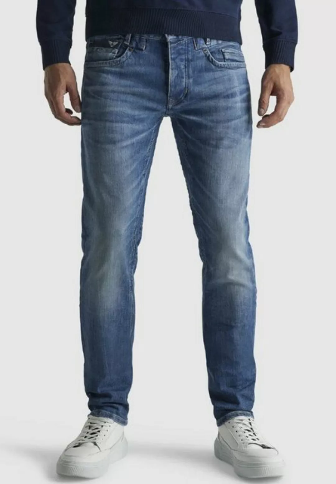 PME Legend Herren Jeans COMMANDER 3.0 - Relaxed Fit - Blau - Fresh Mid Blue günstig online kaufen