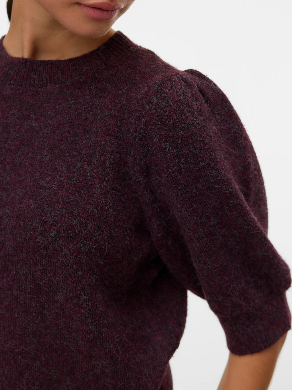 Vero Moda Strickpullover "VMDOFFY 2/4 O-NECK PULLOVER GA NOOS", mit leichte günstig online kaufen