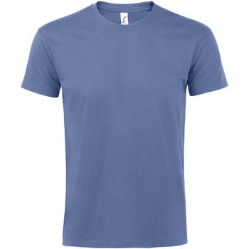 Sols  T-Shirt IMPERIAL camiseta color Azul-100% algodón semi-peinado günstig online kaufen