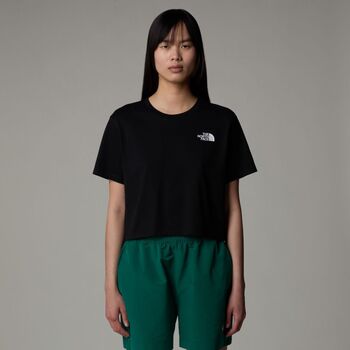 The North Face  T-Shirts & Poloshirts NF0A87U4JK31 - W SIMPLE DOME CROPP-BL günstig online kaufen
