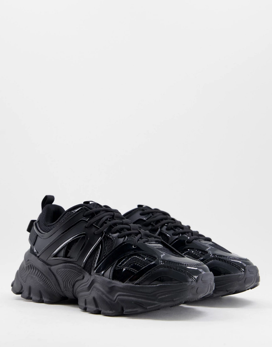 ASOS DESIGN – Dazed – Robuste Sneaker in Schwarz günstig online kaufen