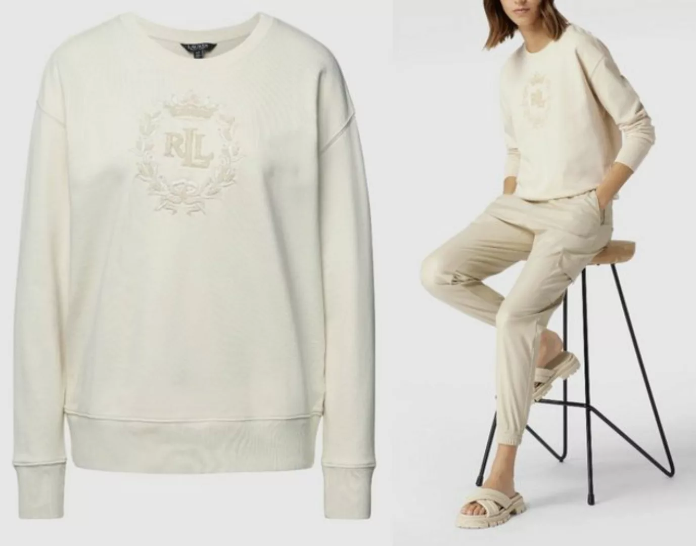 Ralph Lauren Sweatshirt LAUREN RALPH LAUREN Sweatshirt Embellished Logo Swe günstig online kaufen