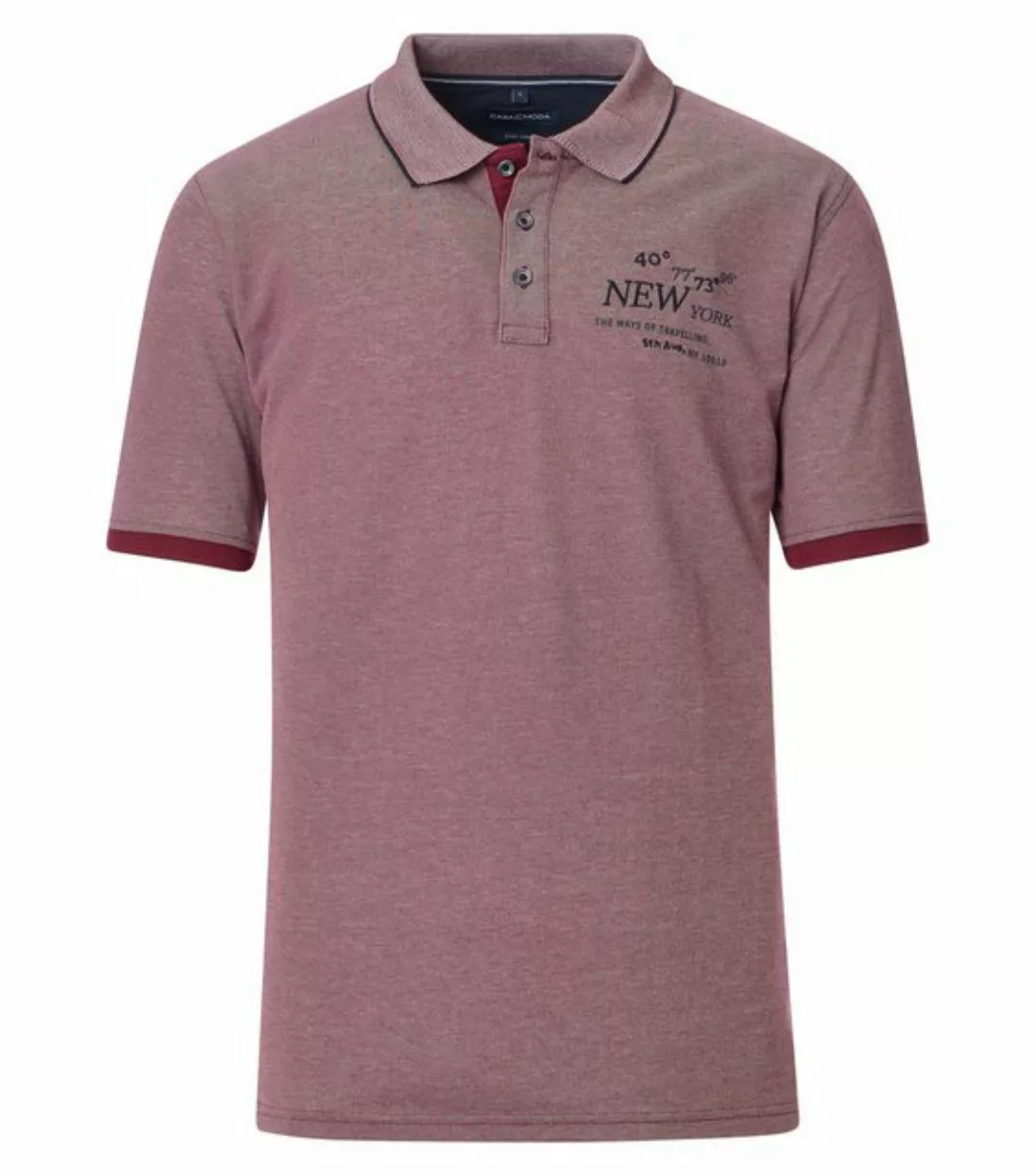 CASAMODA Poloshirt CASAMODA Polo-Shirt andere Muster günstig online kaufen