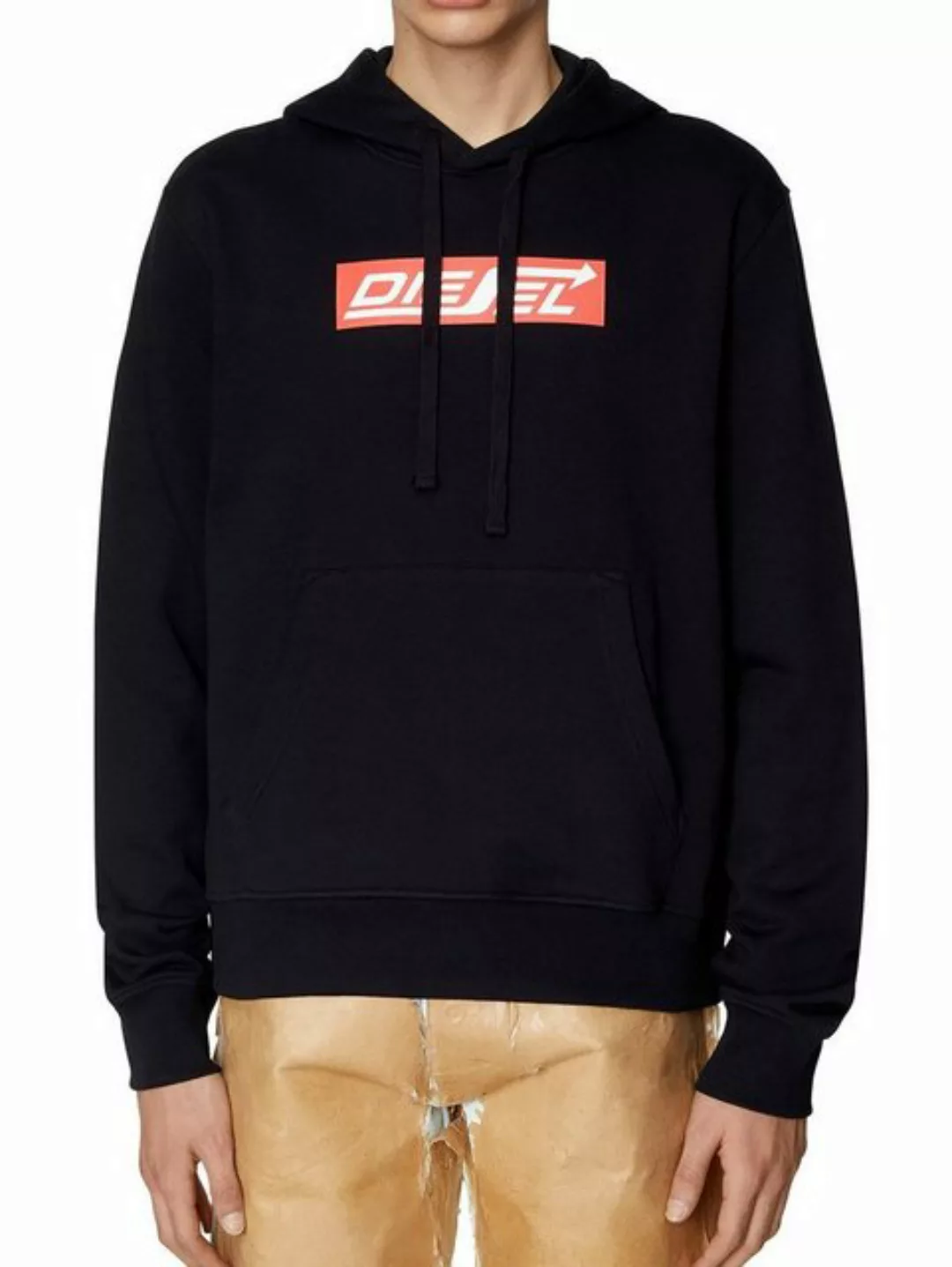 Diesel Kapuzensweatshirt Regular Fit Hoodie - S-GINN-HOOD-HS1 günstig online kaufen