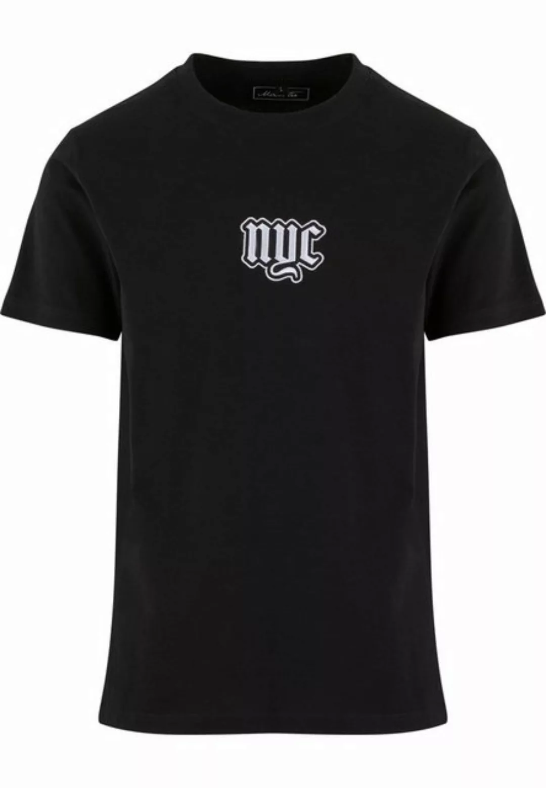 MisterTee T-Shirt MisterTee NYC Old English Wording Patch Tee (1-tlg) günstig online kaufen