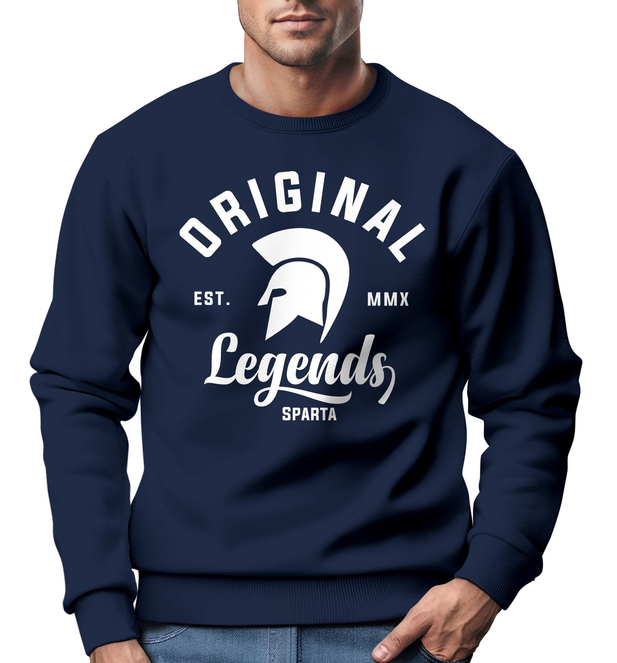 Neverless Sweatshirt Sweatshirt Herren Wandern Berge günstig online kaufen