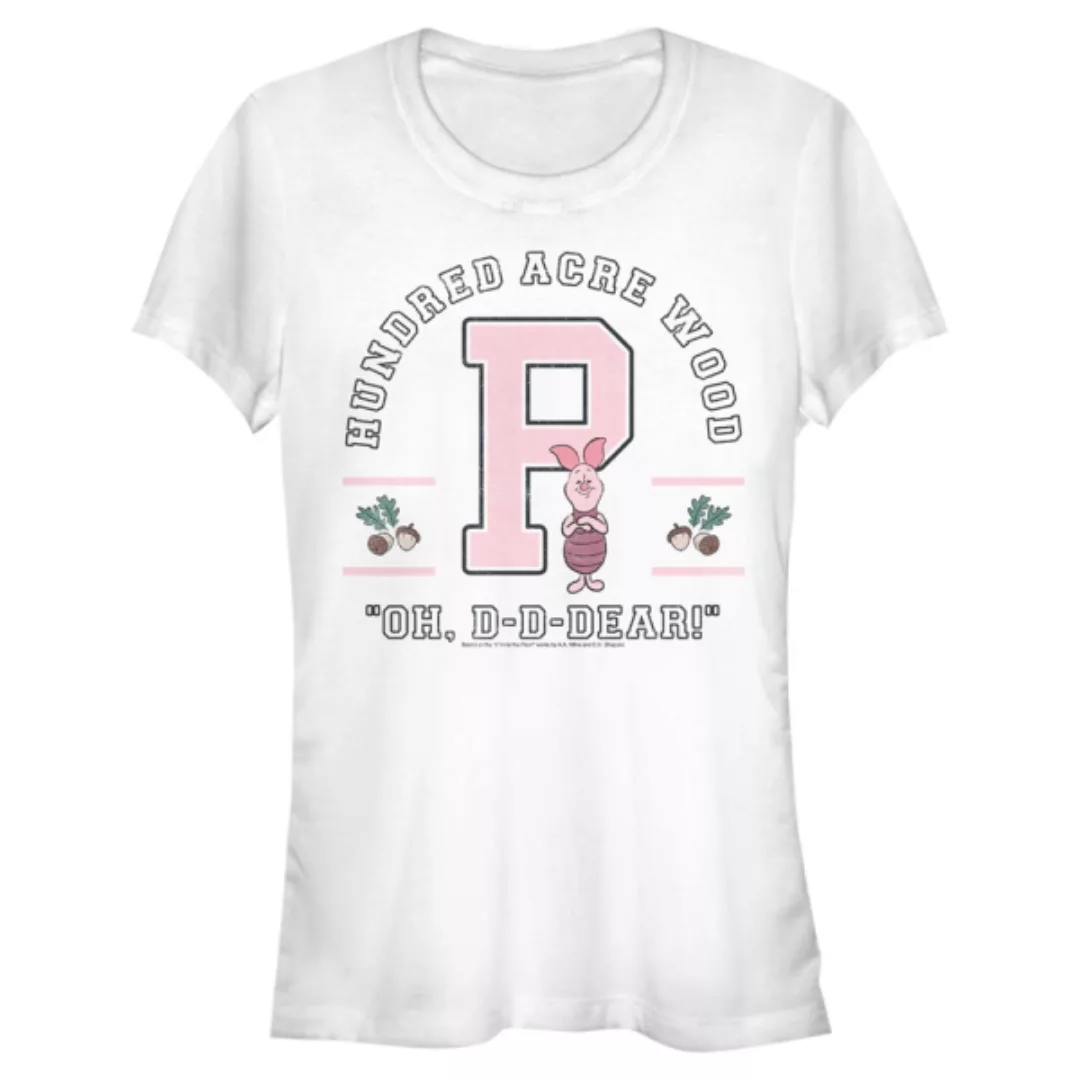 Disney Classics - Winnie Puuh - Piglet Collegiate - Frauen T-Shirt günstig online kaufen