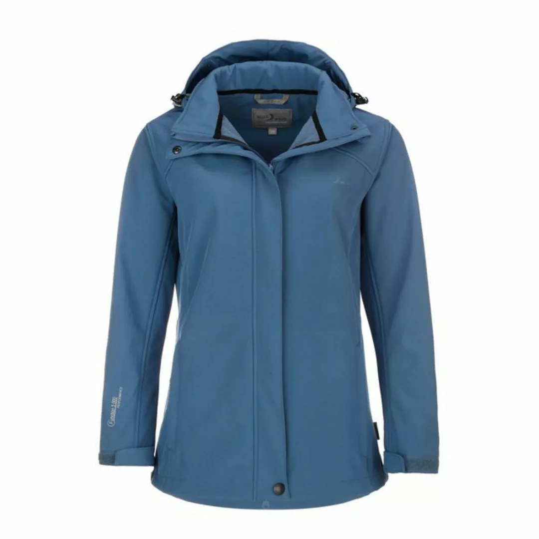 Blue Wave Softshelljacke Damen Jacke Bente mit Fleece-Innenfutter und abneh günstig online kaufen