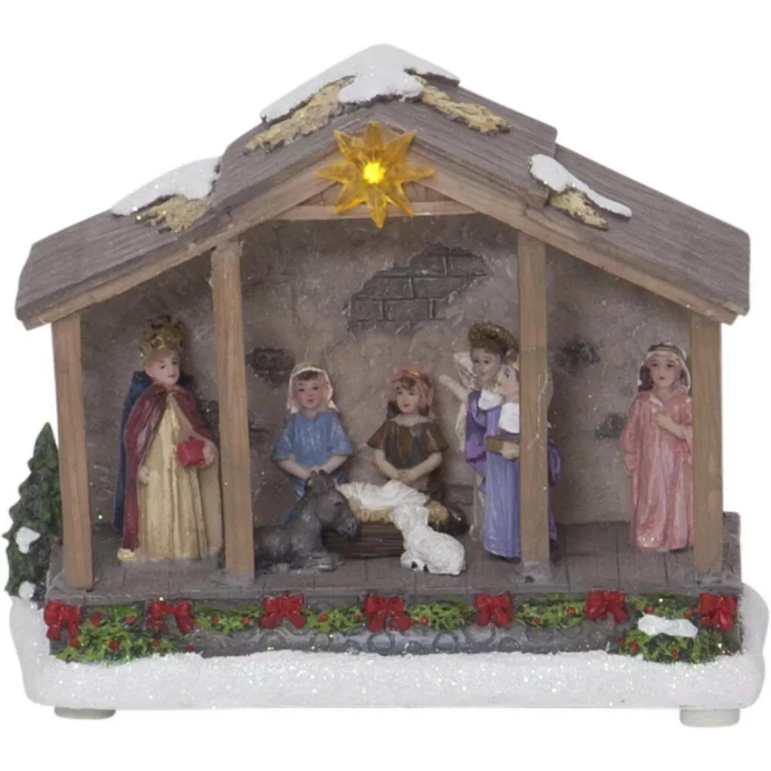 LED-Dekoleuchte Nativity, Batteriebetrieb, 19 cm günstig online kaufen